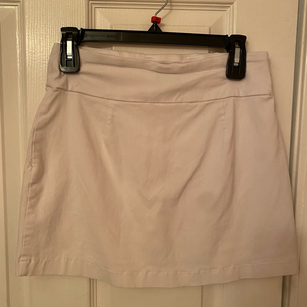 Soho Apparel Cream Mini Skirt
